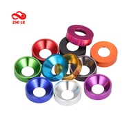 M2 M2.5 M3 M4 M5 M6 M8 Aluminum Alloy Metal Washers Countersunk Head Anodized Washer Set Corlorful D