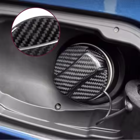 Dry carbon Fiber Fuel Tank Oil Filler Cover Cap Trim Fuel Tank Cap Cover Decorative For BMW f30 f10