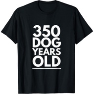 350 Dog Years Old - Funny 50Th Birthday Gifts T-Shirt