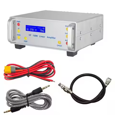 RS-928 Shortwave SDR Radio Power Amplifier DC13.8V HF SSB Transceiver 150W for FM AM CW Radio TX RX 