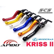Exclusive Apido Brake Lever Disc Modenas KRISS 2 II Alloy Kriss110 MR3 CT110 CT110 Dinamik GT128 KSR110 KRS Brek Accessories Motor