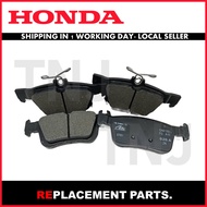 REAR BRAKE PADS - HONDA CIVC TBA / CIVIC TEA (FC1) NEW (43022-TBA-A02) D5163-E
