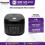 PANASONIC 1.8L MICOM RICE COOKER WITH 6 AUTO MENUS SR-DA182KSK WAH LEE STORE