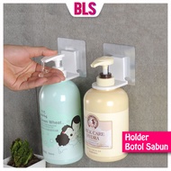Gantungan Botol Sabun Shampoo Kamar Mandi Tempel | Holder Botol Sabun Shampoo