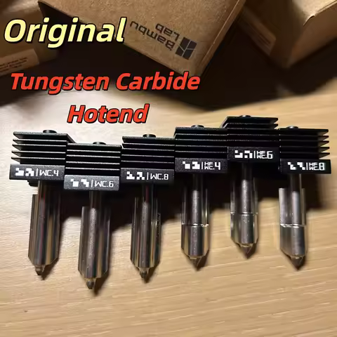 Tungsten Carbide Hotend Nozzle Official Original Parts For Bambu Lab X2D P2S H2D H2S H2C High&Standa