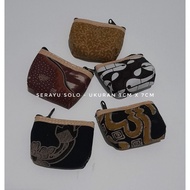 Mini batik wallet list (9cm x 7cm coin) coin pouch coin purse