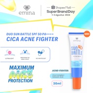 Emina Sun Battle Spf 50 Pa++++ Cica Acne Fighter Sunscreen | Sunscreen for Acne-Prone Skin | Emina S