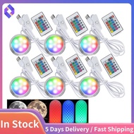 6pcs Remote Control RGB LED Lamp Kit 001 for Lab H2D/X1/P1P/A1 Mini Multicolor F RGB Includes