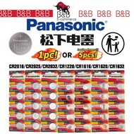 Panasonic 1Card CR2016 CR2025 CR2032 CR1620 CR1632 CR1616 CR1220 Lithium Alarm Battery Remote Button