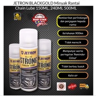 JETRON BLACKGOLD Minyak Rantai  Chain Lube 150ML, 240ML 500ML
