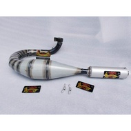 Vespa exhaust exhaust galvanized aluminumKiri with crisp sound suitable for vespa150-187cc