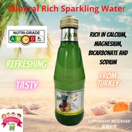 LACIN Turkey Mineral Rich Sparkling Water with Pomegranate/Apple/Lemon/Strawberry/FruitFlavors/Party&amp; Sport&amp;Family Drink