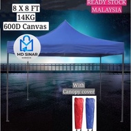 8x8 ft 2.5x2.5 m folding canopy / folding tent / kanopi bazar pasar malam / khemah niaga payung niag