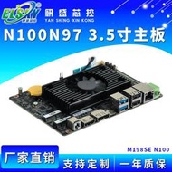 研盛M198SE工控主板3.5寸12代N100i3-N305迷妳itx寬壓DC供電雙網