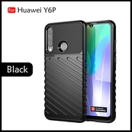 Carristo Huawei Y6P Storm Thick TPU With Shockproof Design Back Case Cover Protection Soft Silicone