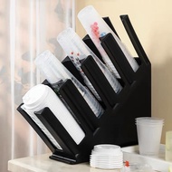 Khay Úp Ly Khay Úp Cốc 4 Ngăn Nhựa Cao Cấp Tiện Lợi Đặt Quầy Pha Chế