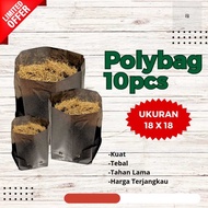 Polybag Bundling Package (Contents 10 pcs) size 18x18cm