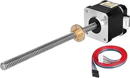 YEJMKJ Nema 17 Stepper Motor TR8x8 310mm with T8 Lead Screw 1.8βΒ°β 2 Phase High Torque 0.44Nm (62.31