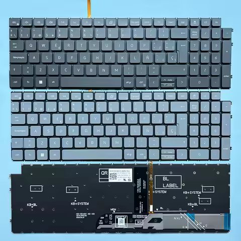 3530 Spanish Backlit Keyboard for Dell Latitude 3520 3530 Inspiron 15 3510 3511 5510 5515 5518 7510 