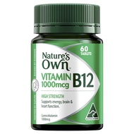 Nature's Own Vitamin B12 1000mcg 60 Tablets