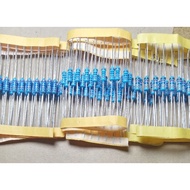 10PCS Resistor 0.5Watt - 1 1.2 1.5 1.8 2 2.2 2.7 3 3.3 3.3 3.9 4.7 5.7 5.1 5.6 6.8 8.2 1R2 1R2 1R5 1