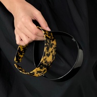 G/S Retro Modern High-Quality Thick Acetate Headband ins Style Blogger fever Same Style Tortoiseshel