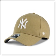 [ANGEL NEW ERA] 47 brand MLB NY York Yankees Milk Tea Color Velcro Felt Hard Boss Old Hat Baseball C