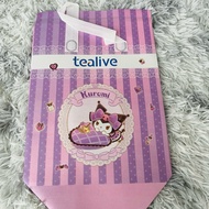 Tealive thermal bag kuromi cartoon