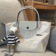 กระเป๋าที่กำหนดเอง Longchamp กระเป๋า Dumpling Longxiang Long Handle 70th Anniversary ที่ระลึกพับหนึ่