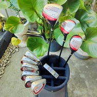 [ผ่อน] ไม้กอล์ฟครบชุด KASCO RR TOUR ครบชุดเดิมๆทุกอย่าง มี COVER หัวไม้ และ COVER PUTTER พร้อมถุง KA