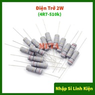 [PACK OF 10] 2W Power Resistor 5% Error Value From 1R