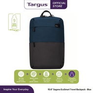 กระเป๋าเป้ใส่โน๊ตบุ๊คสำหรับขนาด 15.6 นิ้ว Targus Sagano EcoSmart Travel Backpack Blue [TBB63402GL]