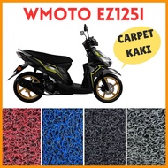 Carpet Kaki Scooter WMoto EZ125i Karpet Motor Alas Kaki Foot Carpet Mat Motorcycle