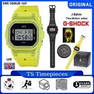 G SHOCK x J Balvin Time Matters yellow and black set DWE-5600JB-1A9DR / DWE-5600JB-1A9 / DWE-5600JB 