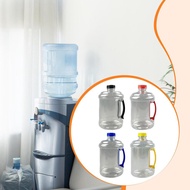 [svzfjuv] Reusable Water Bottle with Screw Cap 1.5L Easy Grip Carry Empty Container Water