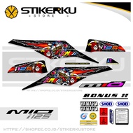 MIO i 125 STOCK DECALS MIO M3 STRIPING/ /Z 125 STICKER/ STICKER/ PREMIUM VARIATION/ ZOMBIE/ DN/