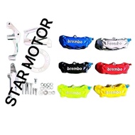 CALIPER CNC M3 K50 WITH BRACKET RS150 LC135 Y15Z NVX RAIDER NMAX EGO S SOLARIZ AVANTIZ Y16 RSX150 ZX