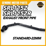 LAGENDA SRL115 Z / ZR EXHAUST FRONT PIPE (STANDARD-22MM) EKZOS MUFFLER PIPE NECK YAMAHA LAGENDA115 Z