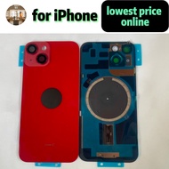 1：1 back glass for iPhone 14 with camera lens & Magnets