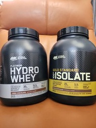 📢金裝/鉑金 ON 分離/水解/乳清蛋白粉 白金裝 Platinum Hydro Whey Platinum Isolate Protein  水解乳清 Optimum Nutrition  高級 健