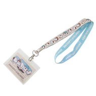 史諾比 - 日本Snoopy & Sibling 掛繩 證件套 八達通套 卡片套 (blue white) 平行進口