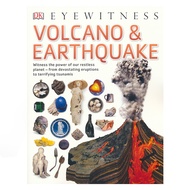 DK Eyewitness Volcano and Earthquake witness series Volcano and Earthquake DK Publishing House children's popular science books full color big picture English original book