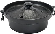 Asahi Cast Iron Shabu-shabu Pot, 10.2 inches (26 cm) (Gas and Induction Compatible), Commercial Use