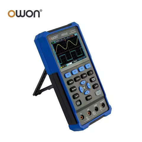 OWON HDS2202S HDS200 Series Handheld Digital Oscilloscope 200MHz 1GS/s 3 In 1 2Channels Osciloscopio