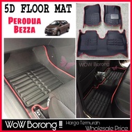5D Floor Mat Carpet Karpet Kereta PERODUA BEZZA