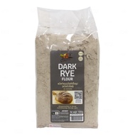 แป้งข้าวไรย์ Dark Rye แป้งทำขนมปังสำเร็จรูป ตราคอทเทจฟาร์ม  1kg.  หยกออนไลน์