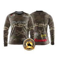 Fishing Sweatshirt, Daiwa Camo | Fishing Shirt, UV Resistant | Fishing Long Sleeves | Sizes XS To 3XL.0wfd