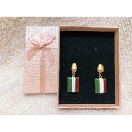 Korea Style Italy 🇮🇹 Flag Earring