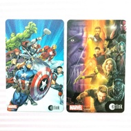 SET of Marvel Ezlink Card