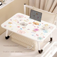 Bed Small Table Foldable Desk Student Dormitory Bed Table BED Study Office Study Table Bedroom